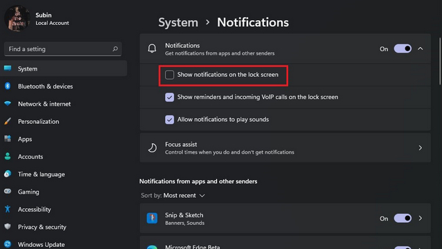 Cómo desactivar las notificaciones en Windows 11 ES Atsit