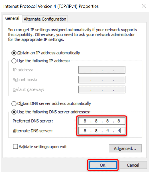 Cómo corregir err address unreachable en Google Chrome ES Atsit