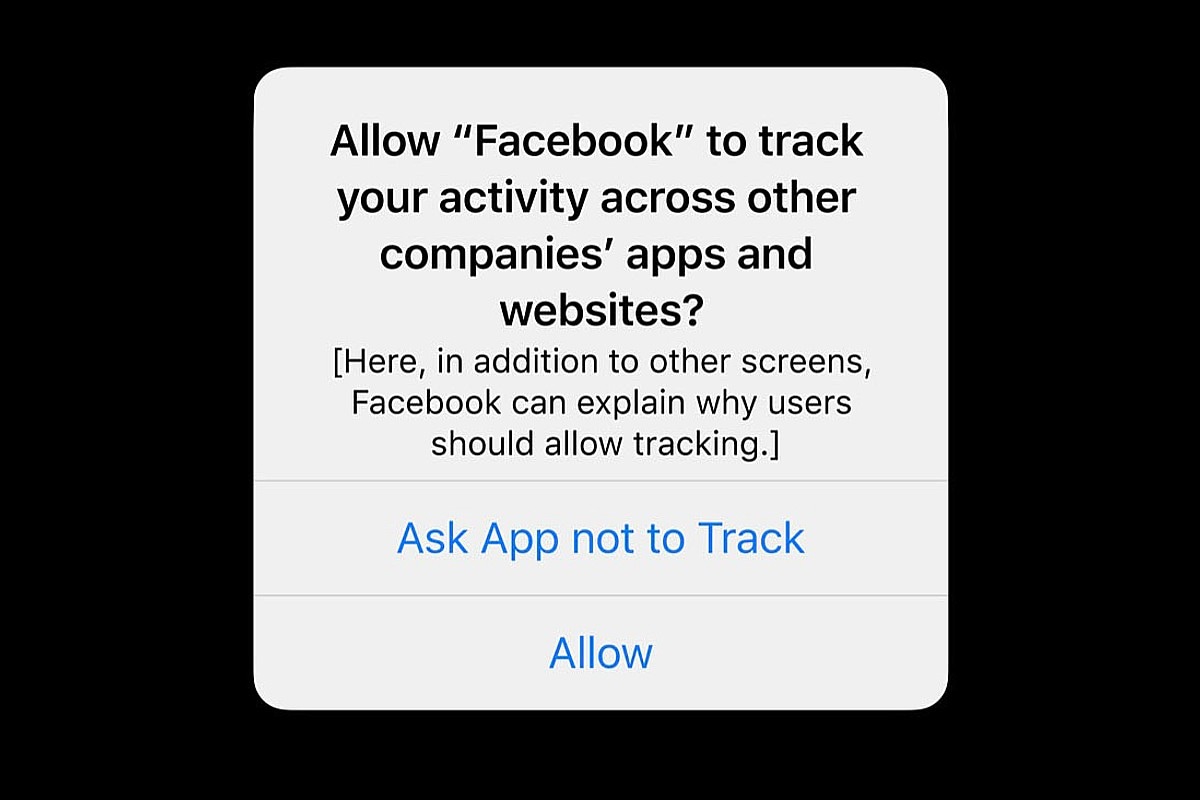 Apple vs Facebook 96 d utilisateurs désactivant le suivi des