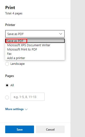 Comment Enregistrer Une Page Web Au Format Pdf Sous Windows Fr Atsit