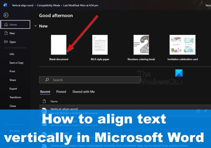 Comment Aligner Le Texte Verticalement Dans Microsoft Word Fr Atsit