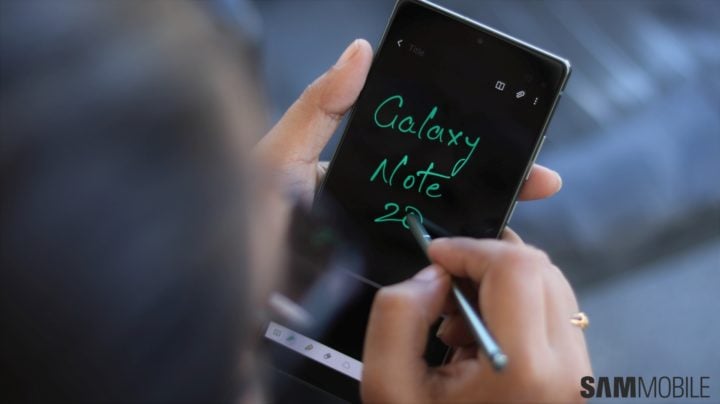 La mise à jour Samsung Galaxy Note 20 One UI 5 1 est en cours de