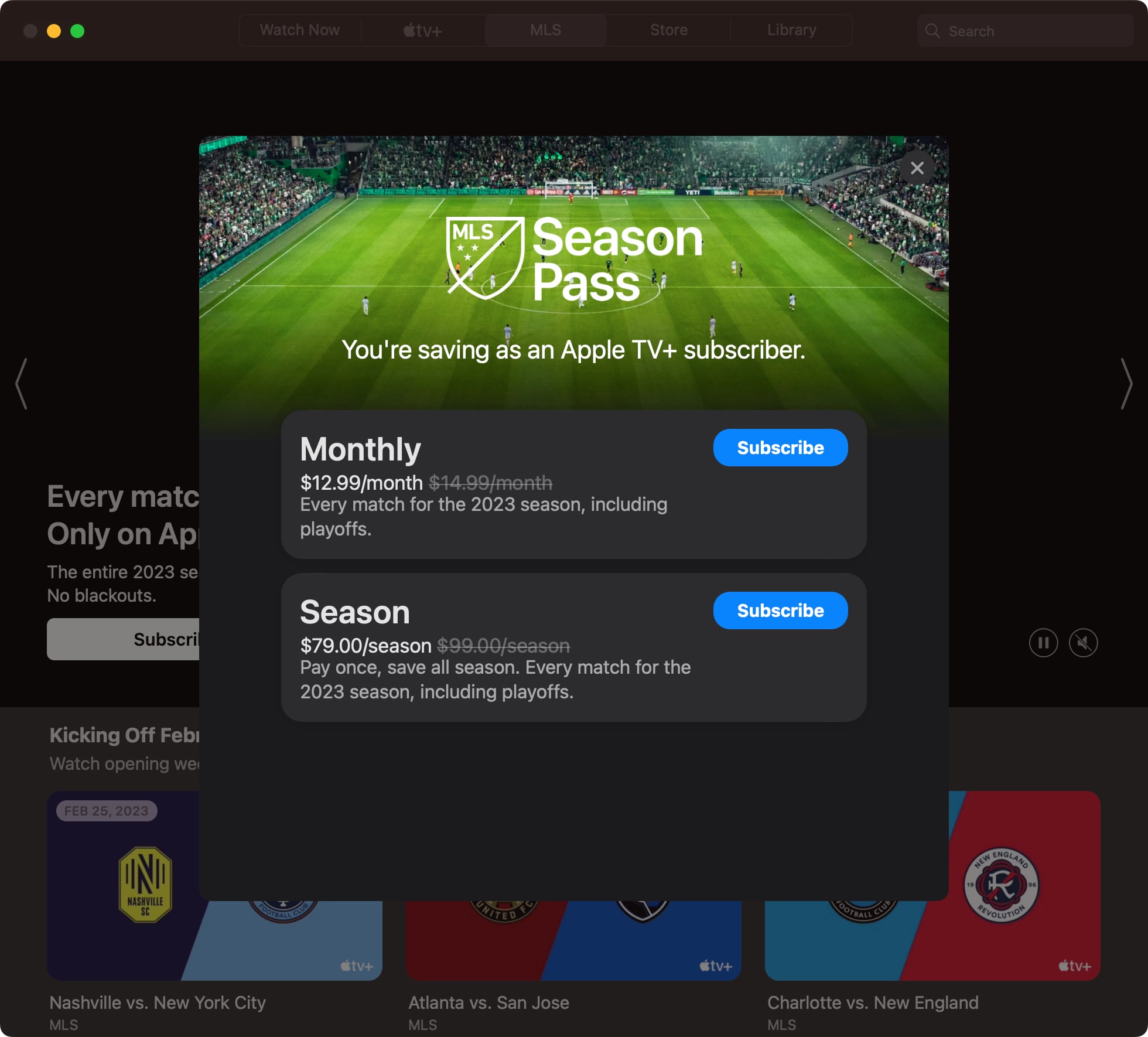 Cara Berlangganan Mls Season Pass Melalui Aplikasi Apple Tv Id Atsit