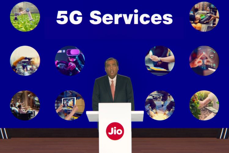 Jio 5G がこのディワリ JA Atsit