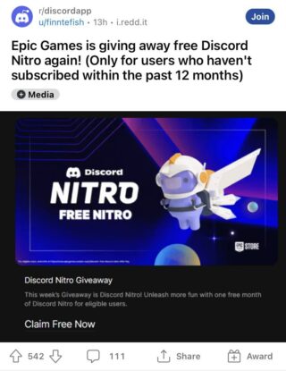 Hvordan L Ser Jeg Inn Eller F R Epic Games Gratis Discord Nitro Her Er