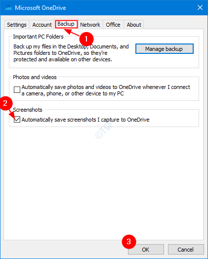 Como Desativar O Salvamento Autom Tico De Capturas De Tela No Onedrive