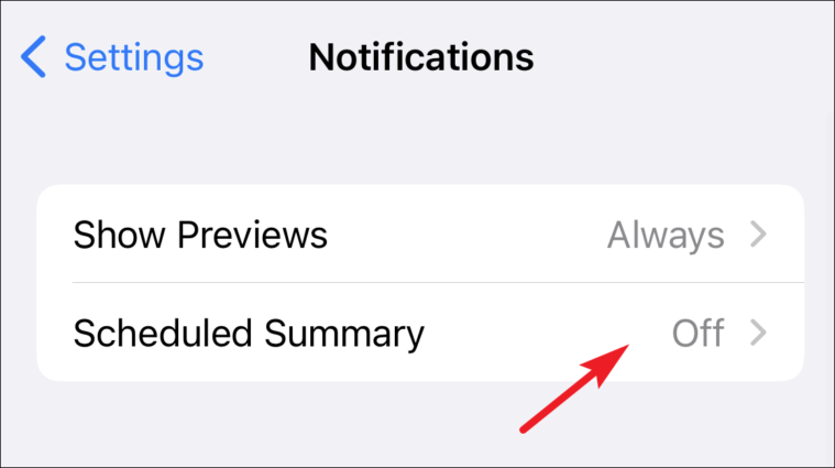 Como ativar e usar o resumo de notificação no iPhone BR Atsit