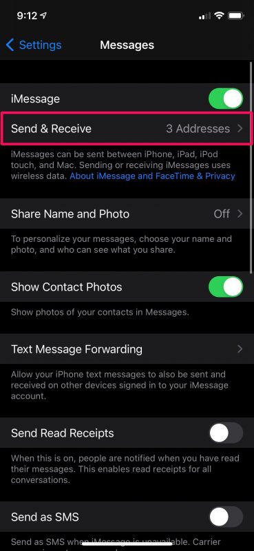 Como Usar E Mail Em Vez De N Mero De Telefone Para Imessage No Iphone E