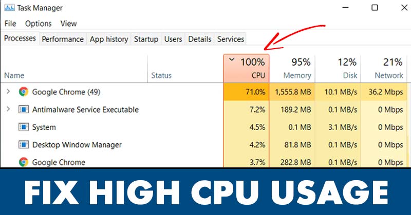 Como Corrigir O Alto Uso Da Cpu No Windows 11 8 Melhores Maneiras 28665 Hot Sex Picture 4778