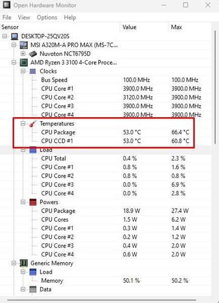 Como verificar a temperatura da CPU no Windows 11 3 métodos BR Atsit