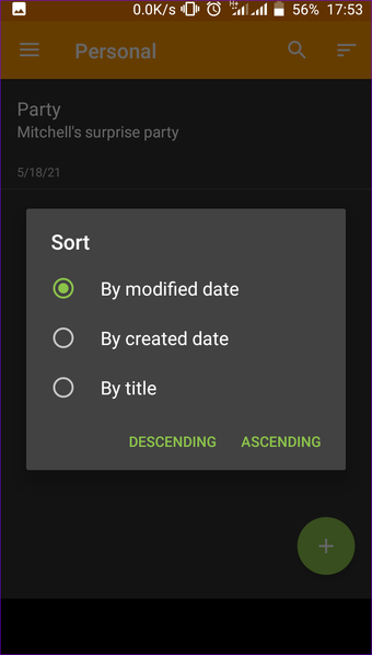 Simple Note Note Taking App