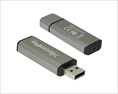 XtremPro USB DAC-Kopfhörerverstärker für iPhone