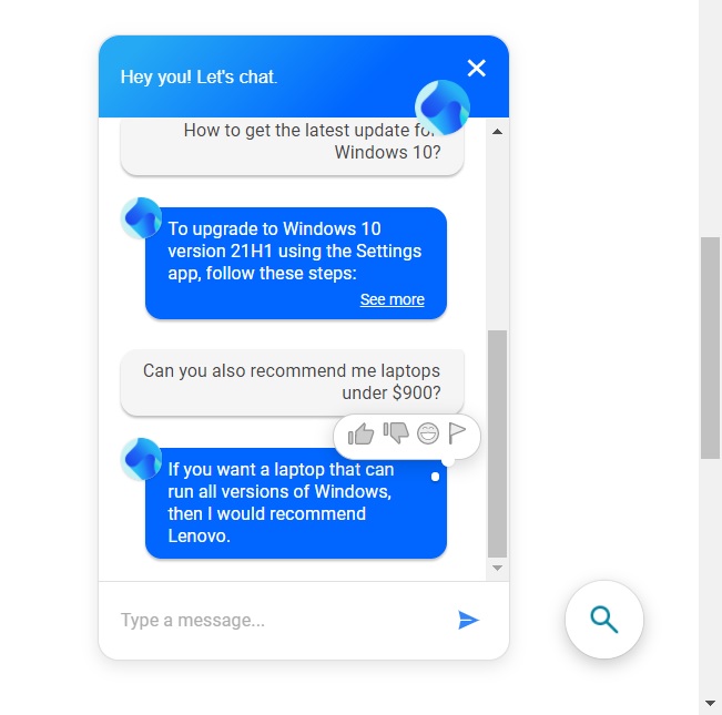 Bing Chatbot
