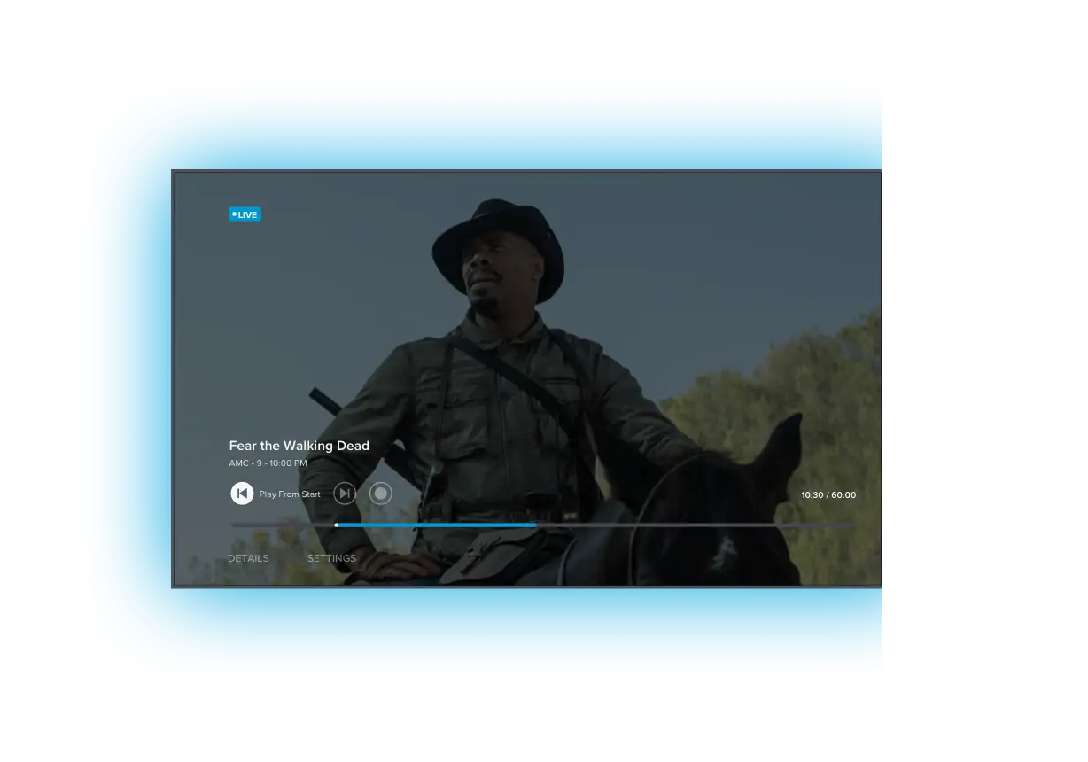 SLING TV Neue App Enhanced Video Experience