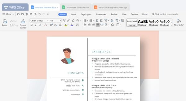 wps office for mac free