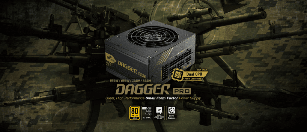 FSP DAGGER PRO 550W SFX-Netzteil-Produktbanner