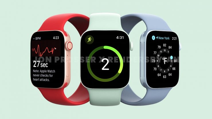 Apple Watch Series 7 Design Leak