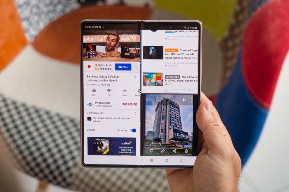 Im Vergleich zu einem iPad ist das Samsung Galaxy Z Fold 2 winzig, ermöglicht jedoch mehr als nur zwei Split-Screen-Apps.-iPadOS 15 Wunschliste-Top-Funktionen, die wir wollen und was uns erwartet