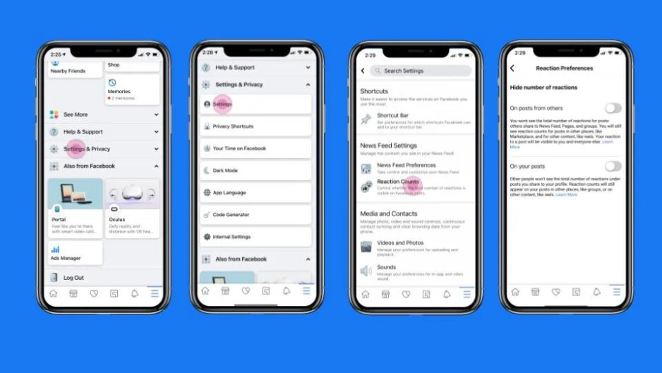 So entfernen Sie Like-Zählungen auf Facebook-Kein Druck mehr: Facebook-und Instagram-Nutzer haben jetzt die Möglichkeit, Like-Zählungen vor Posts zu verbergen.