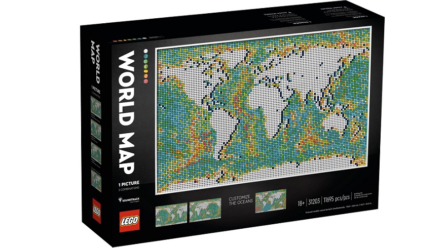 Lego World Map