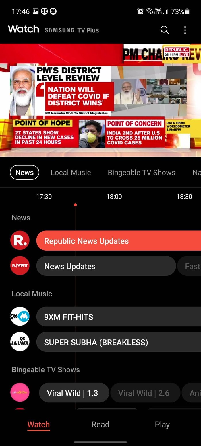 Samsung Live-TV