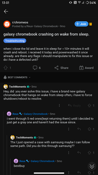 Samsung-Galaxy-Chromebook-Reboots-Problem-alte-Berichte