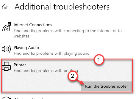 Führen Sie den Troubleshooter aus Min