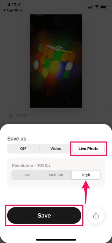 So legen Sie ein GIF als Hintergrundbild auf iPhone und iPad fest