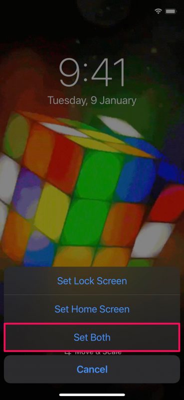So legen Sie ein GIF als Hintergrundbild auf iPhone und iPad fest