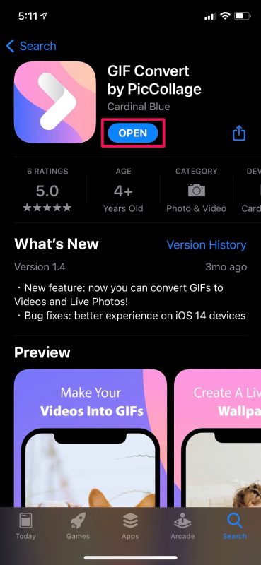 So legen Sie ein GIF als Hintergrundbild auf dem iPhone fest & iPad