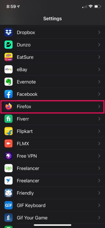 So legen Sie Firefox als Standardbrowser auf iPhone und iPad fest