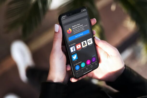 So legen Sie Firefox als Standardbrowser auf dem iPhone und iPad fest