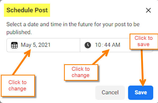 Schedule-Post-Screen