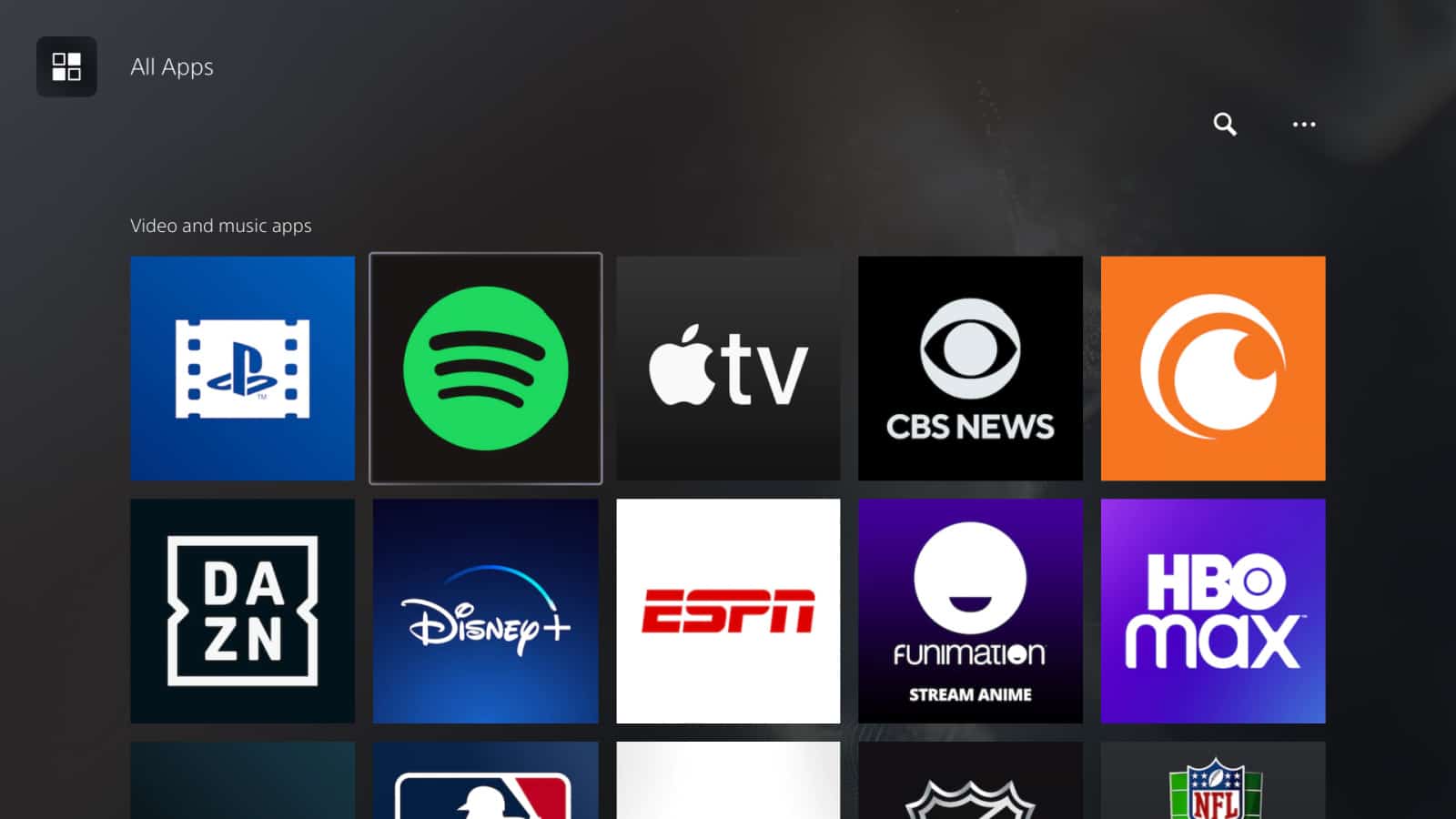 Play Spotify PS5 6