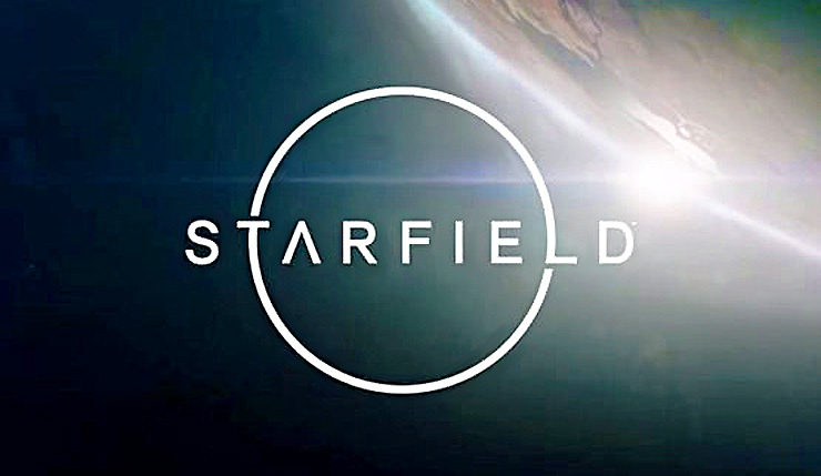 Starfield durchgesickertes Bild