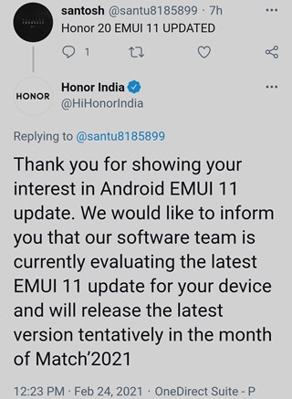 honor-20-emui-11-update-india