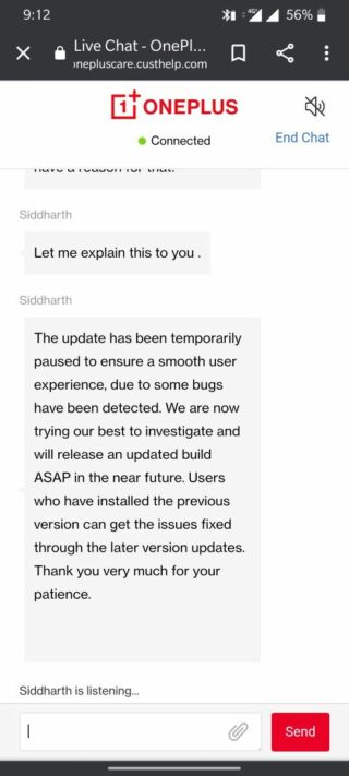 OnePlus-Bestätigung