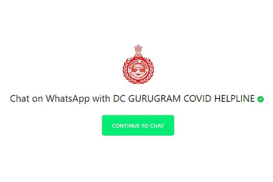 DC Gurugram Covid Helpline