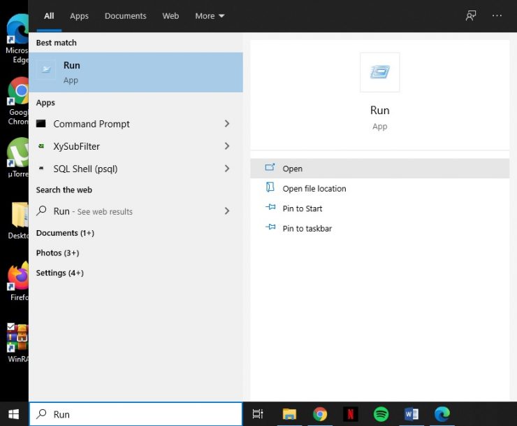 Windows 10 Fast Boot