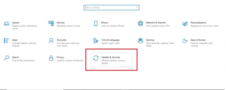 Update & Security