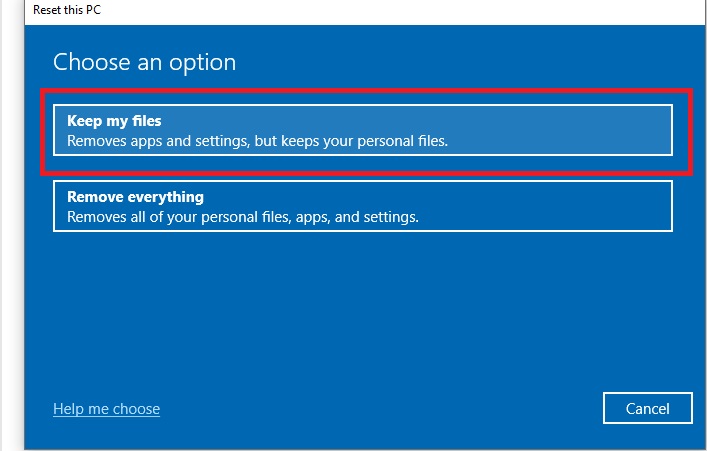 Windows 10 Fast Boot