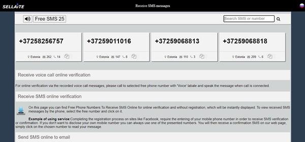 Senden empfangen fake und handynummer sms SMS empfangen