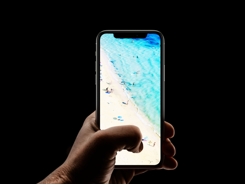 Beruhigendes iPhone Strand 4k Wallpaper
