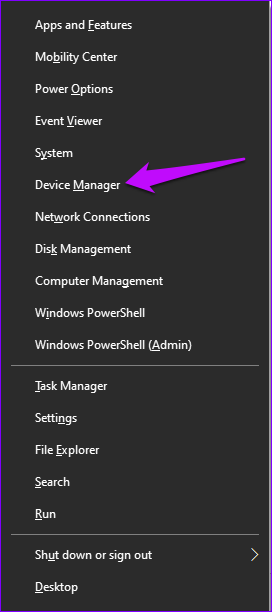 Device Manager Windows 10