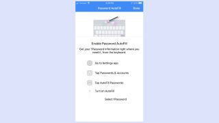 LastPass vs. 1Password: Die Anweisungen zum automatischen Ausfüllen in 1Password für iPhone.