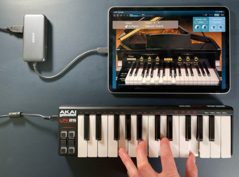 midi piano ipad