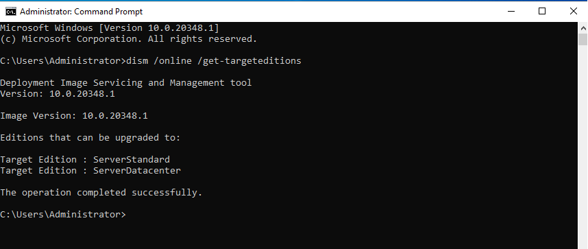 Windows Server-Editionen, die Sie aktualisieren können