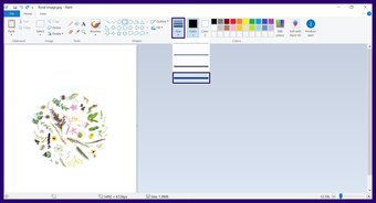 Ränder mit Microsoft Paint hinzufügen step 7