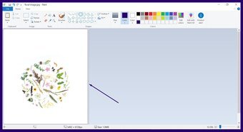 Add borders using microsoft paint step 14
