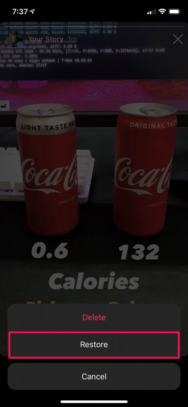 Wie man gelöschte Dateien wiederherstellt Instagram Stories auf iPhone & iPad